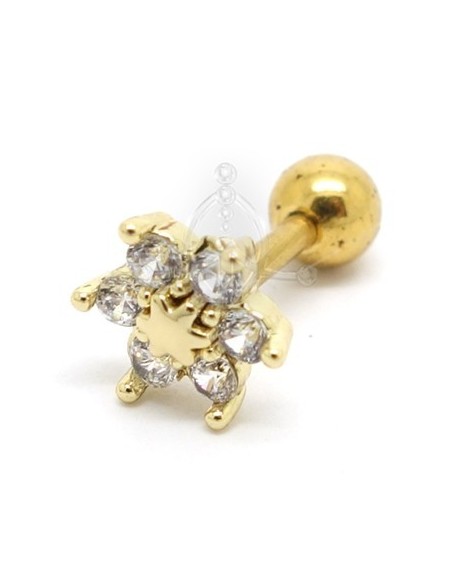 Tragus Flor Dorada Multijoya