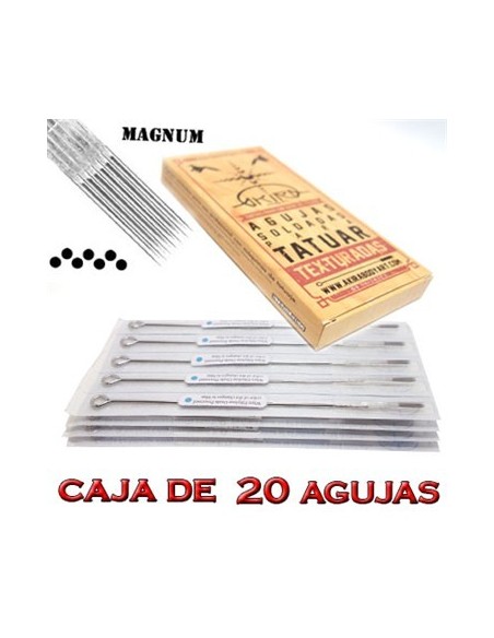 Agujas MAGNUM – Caja de 20 Agujas MAGNUM – Caja de 20