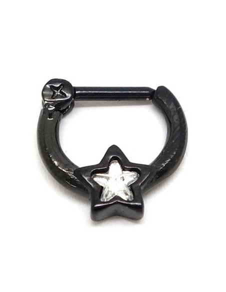 Septum Estrella Acero Negro