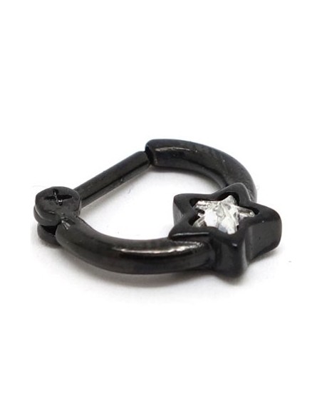 Septum Estrella Acero Negro
