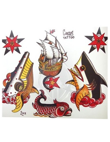 DENO & SINS Tattoo Flash Vol.1