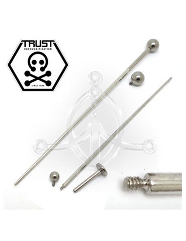 Barra-Guía Piercing Rosca Interna