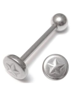 Barbell  con logo grabado