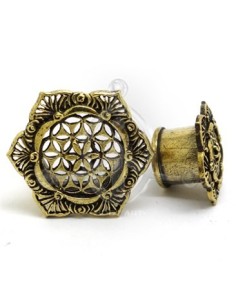 Plug Étnico HEXAGONO TIBET