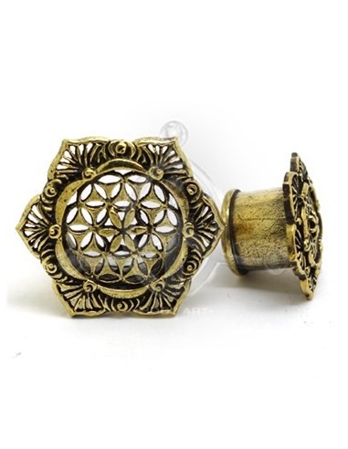 Plug Étnico HEXAGONO TIBET