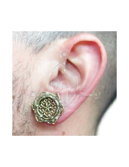 Plug Étnico HEXAGONO TIBET Plug Étnico HEXAGONO TIBET