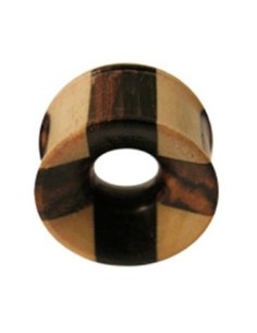 Dilatador túnel de madera con cruz