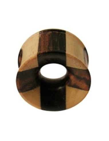 Dilatador túnel de madera con cruz