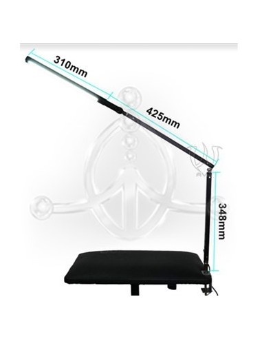 Lámpara LED portátil aluminio