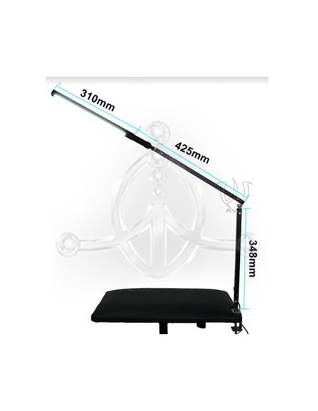 Lámpara LED portátil aluminio