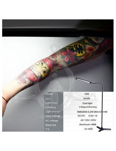 Lámpara LED para Tattoo de PIE