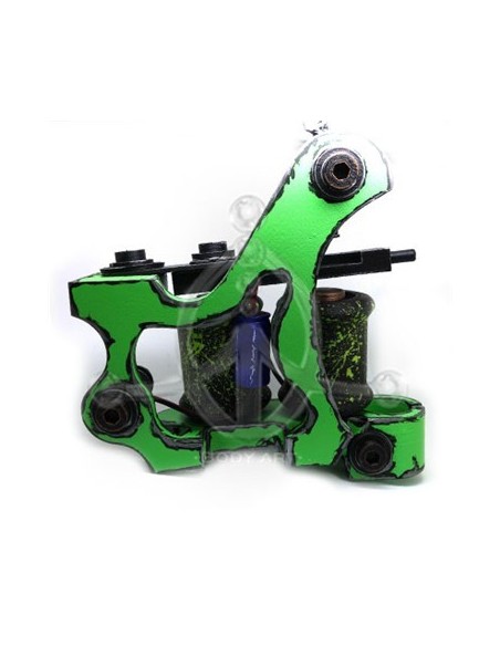 Máquina decorativa a escala VERDE