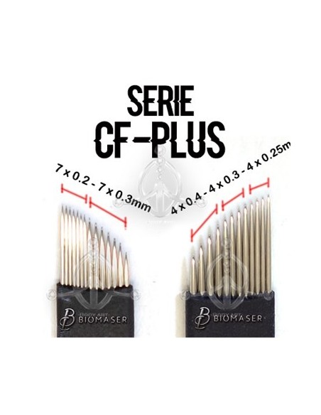 Agujas SUPER-BLACK – CF+ Agujas SUPER-BLACK – CF+