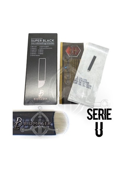 Agujas SUPER-BLACK – U Agujas SUPER-BLACK – U