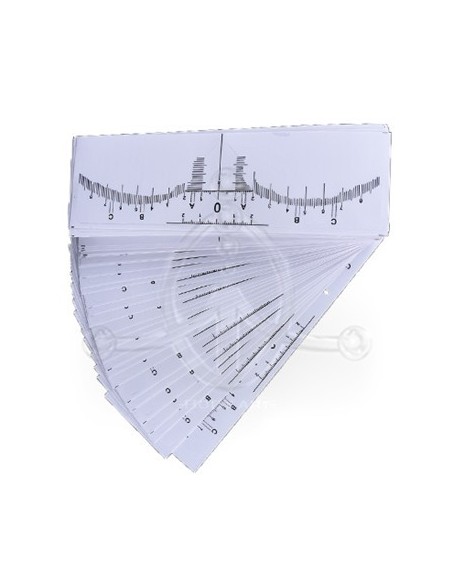 Regla adhesiva para cejas Regla adhesiva para cejas