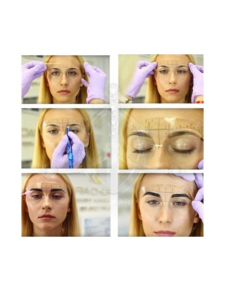 Regla adhesiva para cejas Regla adhesiva para cejas