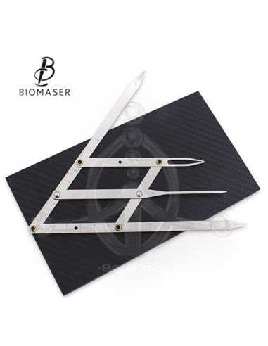 Regla Aurea para cejas - METAL