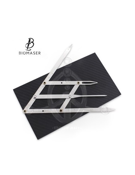 Regla Aurea para cejas - METAL Regla Aurea para cejas - METAL