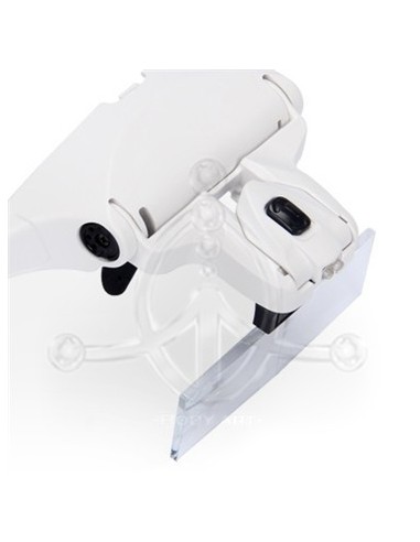 Luz LED frontal con lupa