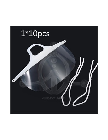 Mascarilla de plástico transparente Mascarilla de plástico transparente