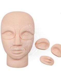 Cabeza Prácticas Ojos-Labios