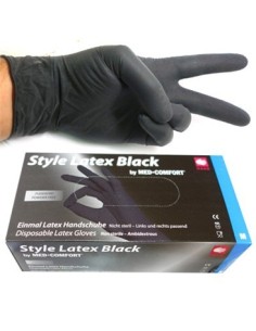 Guantes negros látex de Style Latex Black