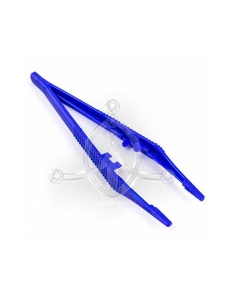 Pinza plástico desechable