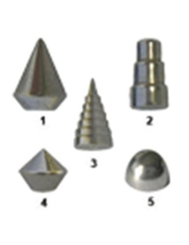 Bolas y pinchos con formas variadas