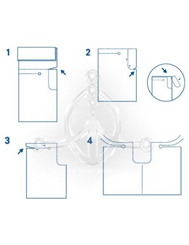 Rollo de Baberos desechables