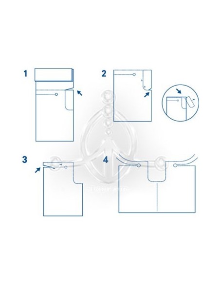 Rollo de Baberos desechables Rollo de Baberos desechables