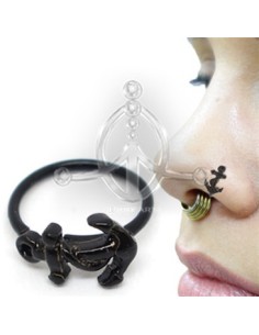 Aro flexible negro ANCLA