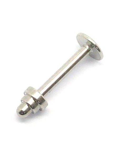 Labret con pinchos con muescas Labret con pinchos con muescas