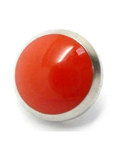Repuesto microdermal piedra en rojo de 5mm