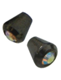 Cono negro con joya 2