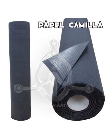 Papel Camilla multicapa NEGRO