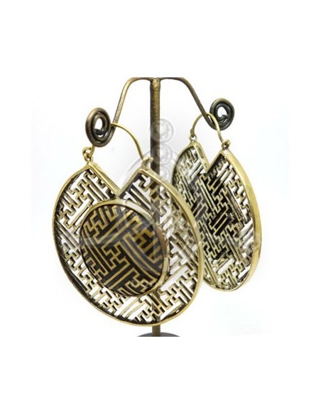 Pendiente étnico THAI-CHAI (PAREJA)