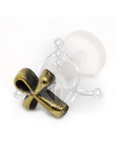 Labret étnico CRUZ EGIPCIA