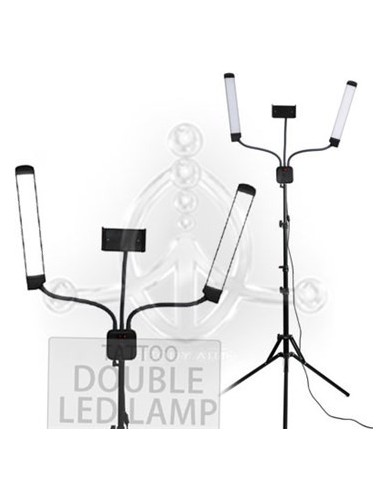 Lámpara LED de doble brazo