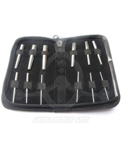 Kit 12 guias dilatadoras 1,6 - 11 mm.