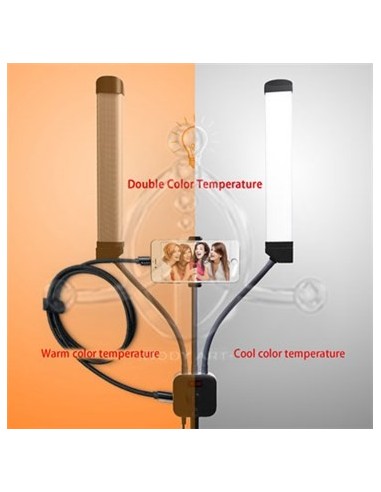 Lámpara LED de doble brazo