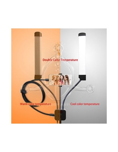 Lámpara LED de doble brazo Lámpara LED de doble brazo