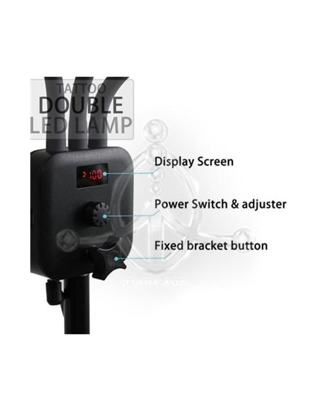 Lámpara LED de doble brazo Lámpara LED de doble brazo