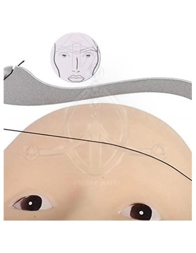 Regla-Marcador Líneas de Cejas