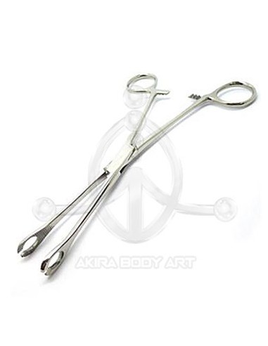 Pinza redonda abierta