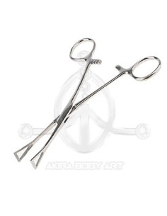 Pinza triangular cerrada