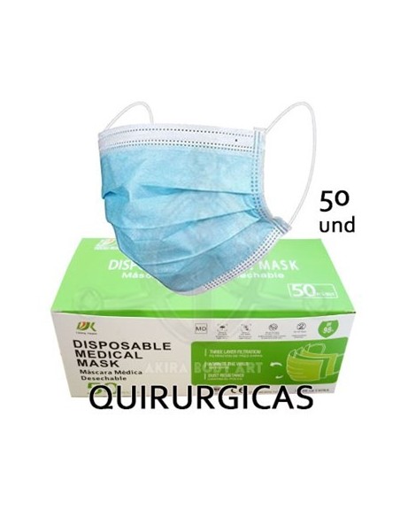 Mascarilla Quirúrgica - Triple Capa Mascarilla Quirúrgica - Triple Capa