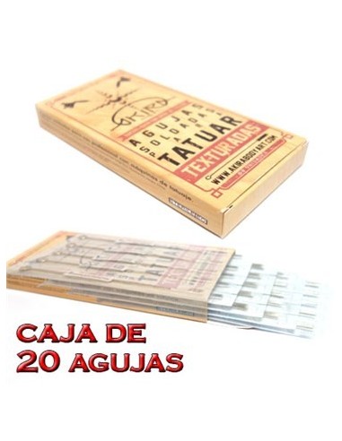 Agujas Magnum Curvada – Caja de 20