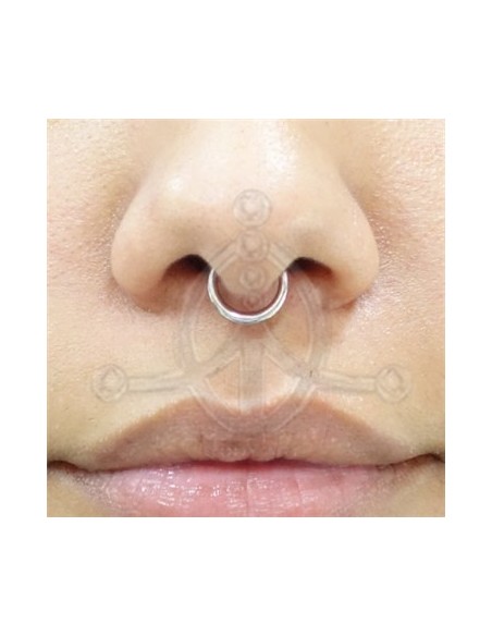 Septum BIG SILVER RING