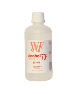Alcohol 70 botella de 500ml