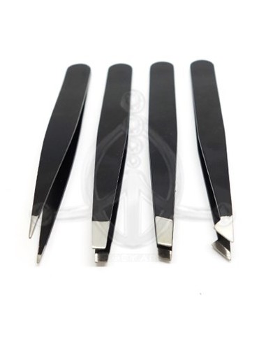 Juego de pinzas para cejas